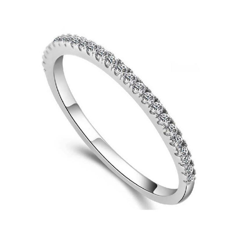 CarolineBeautifulAnniversaryWeddingBandRing-GingerLyneCollection_Silver-1