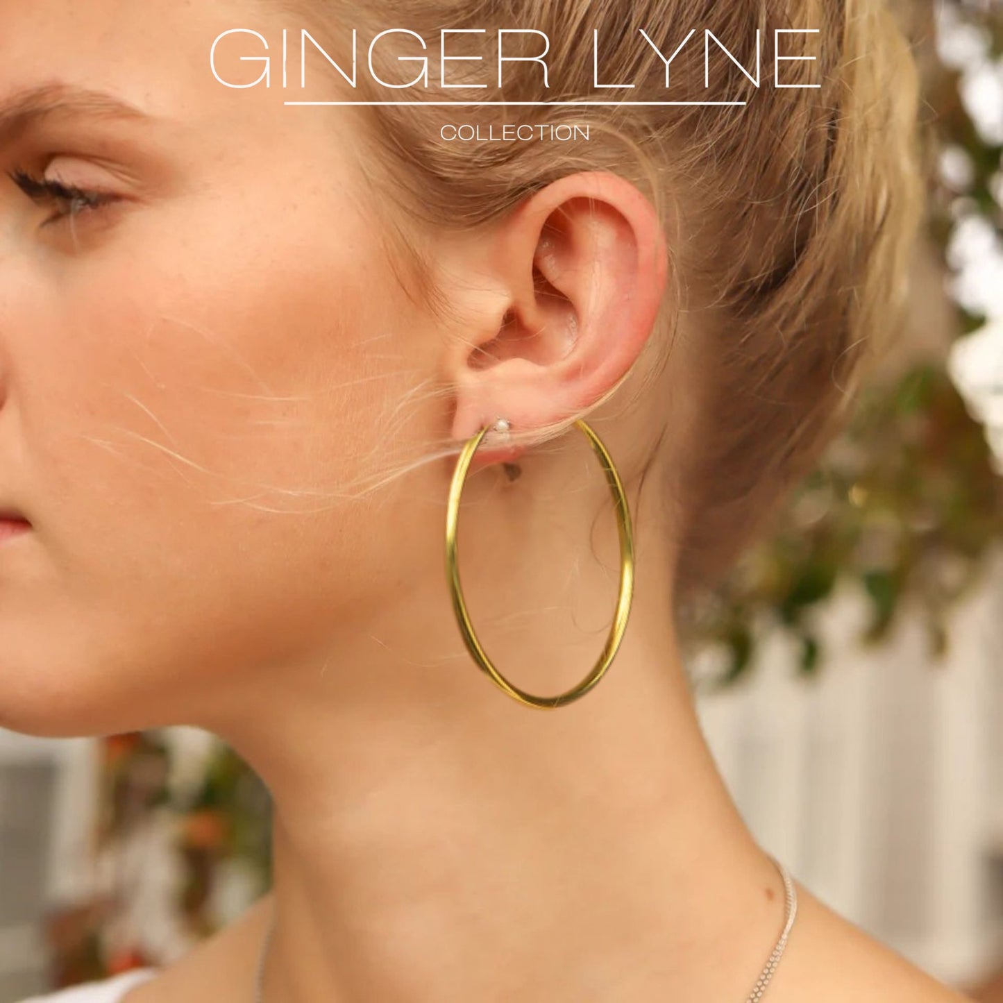 PlainLargeHoopEarringsforWomenGoldStainlessSteelGingerLyneCollection_Gold-5