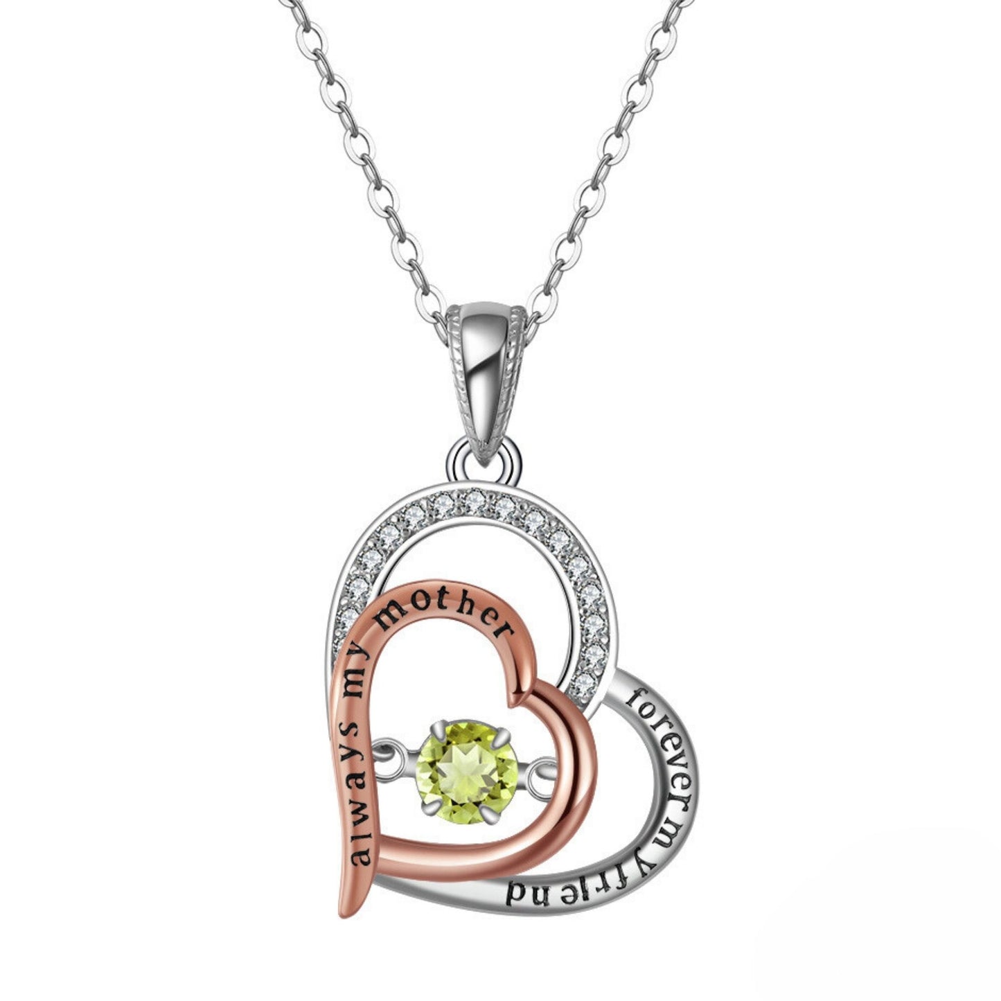 BirthstoneMomNecklaceforMotherbyGingerLyneSterlingSilverSwingingCZ_November-1
