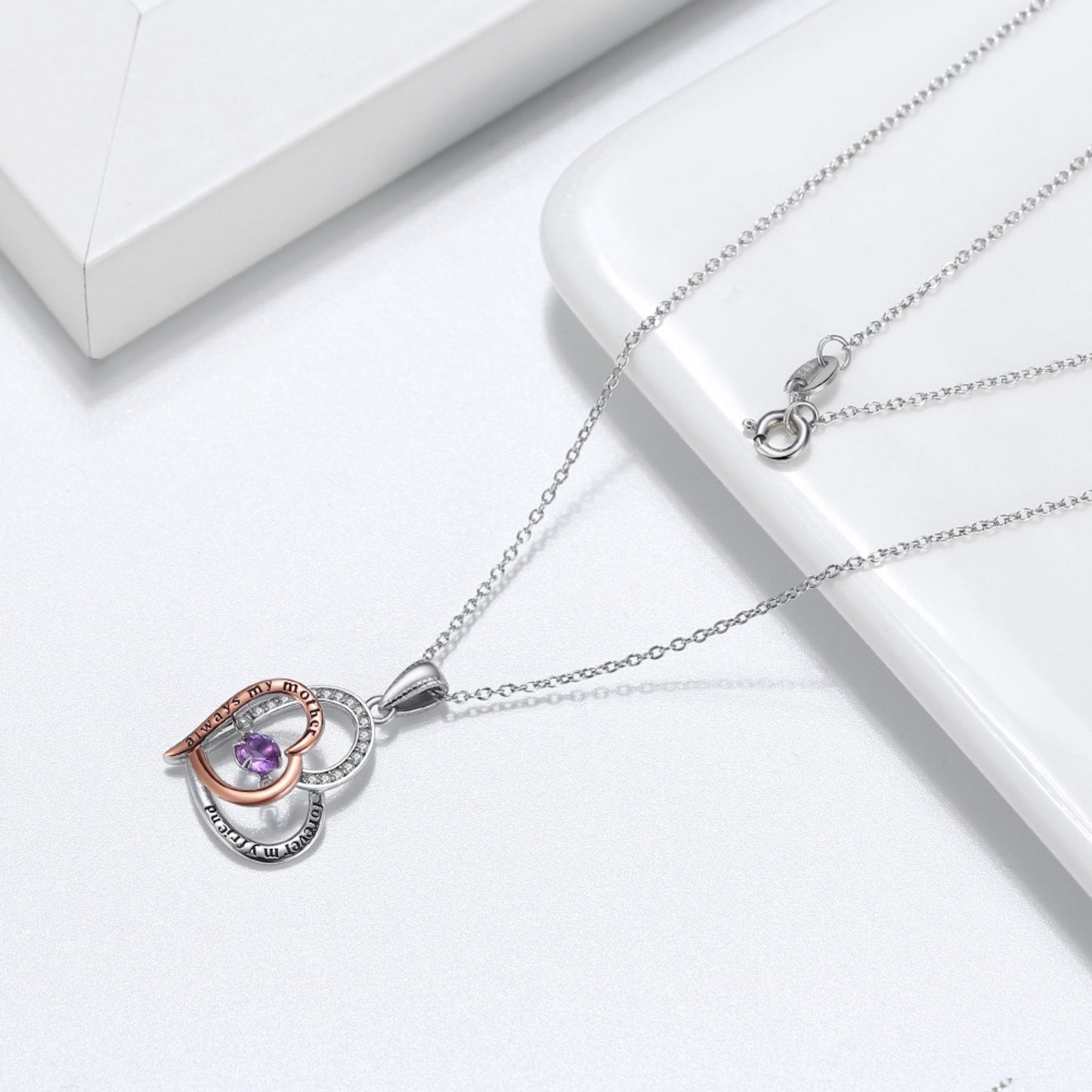 BirthstoneMomNecklaceforMotherbyGingerLyneSterlingSilverSwingingCZ_January-4