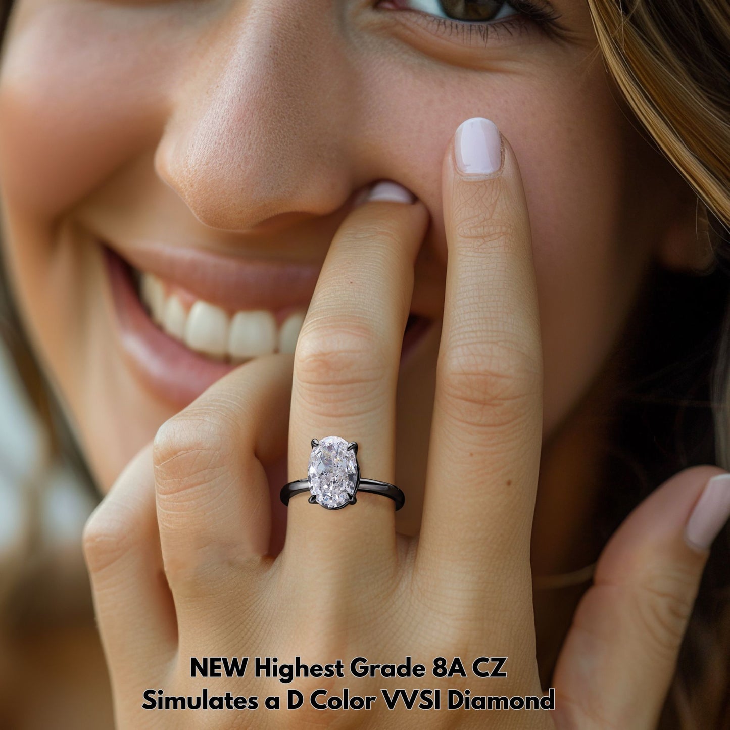 Solitaire3CtOvalEngagementRingforWomenSterlingSilverCZGingerLyneCollection_Black-5