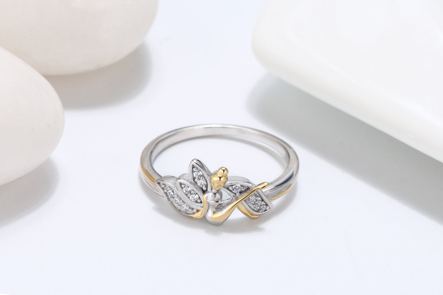 FairyWingsAngelRingforWomenCzGoldPlatedGingerLyneCollection_Silver-4