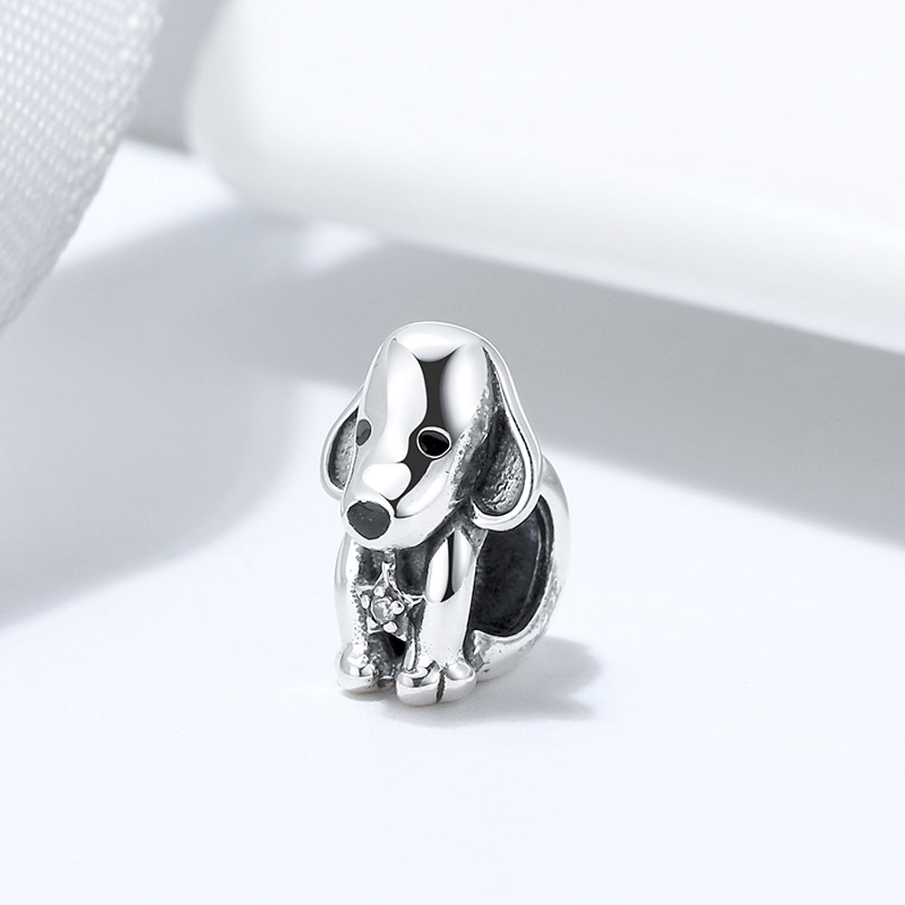 PuppyDogCharmEuropeanBeadCZSterlingSilverGingerLyneCollection_Silver-2