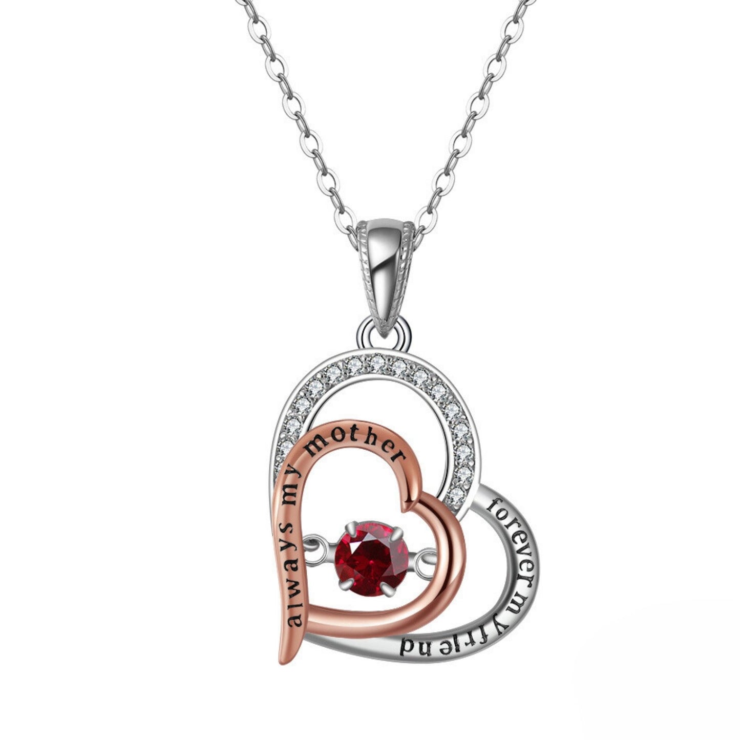 BirthstoneMomNecklaceforMotherbyGingerLyneSterlingSilverSwingingCZ_July-1