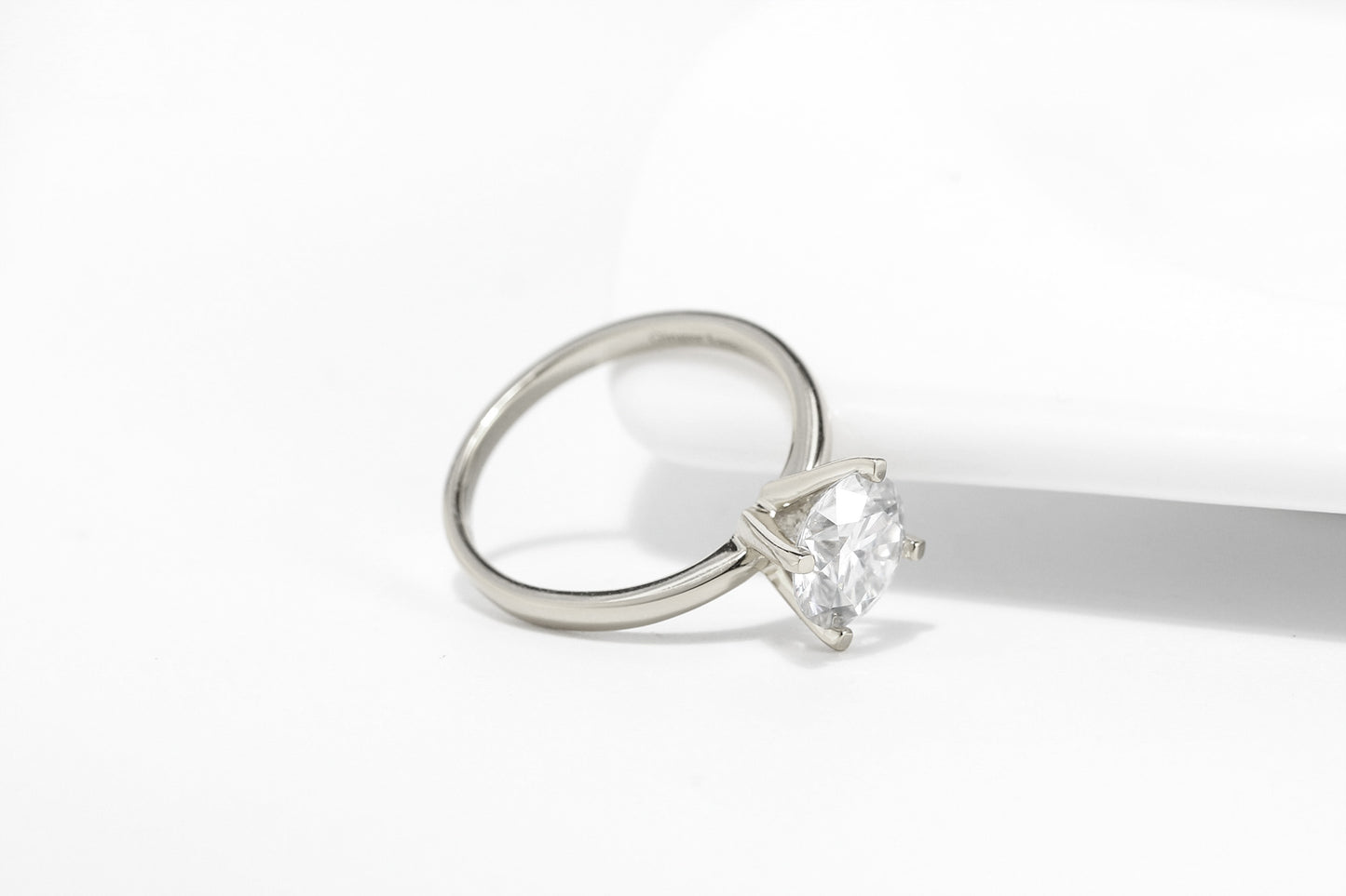 AmoreEngagementRingWomen1CtMoissanite14KGoldSolitaireGingerLyneCollection_3CT-2