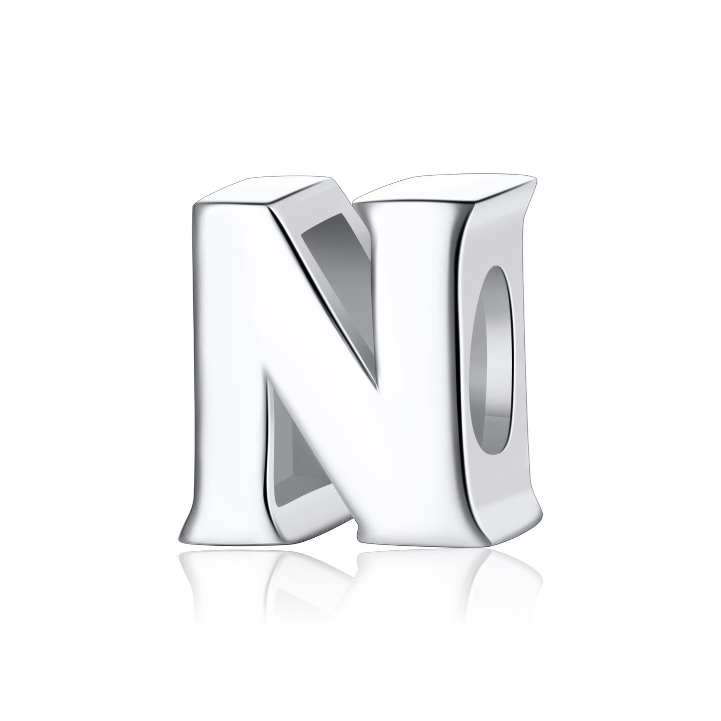 InitialLetterCharmsforWomenbyGingerLyne|ItalianStyleSingleBraceletCharmforher|SterlingSilverInitialAforCharmBracelet_N-1