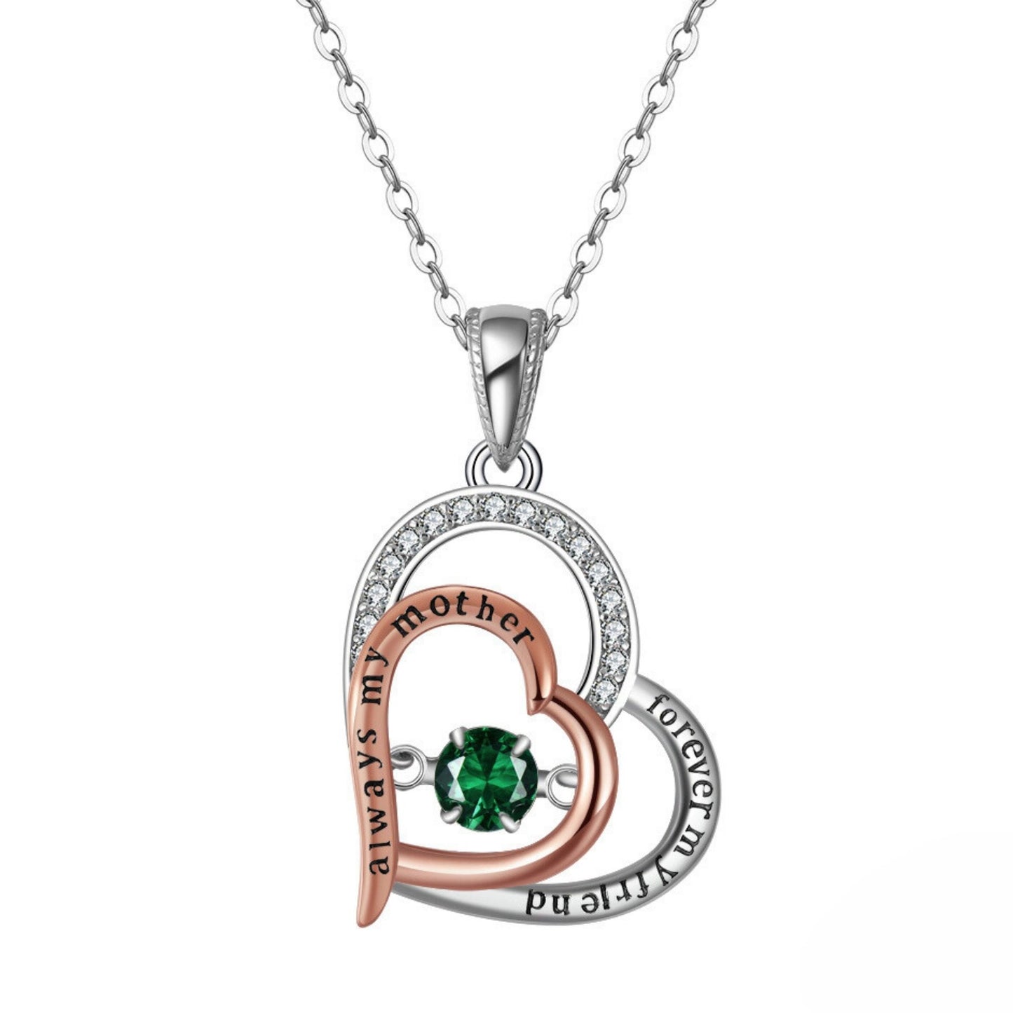 BirthstoneMomNecklaceforMotherbyGingerLyneSterlingSilverSwingingCZ_May-1