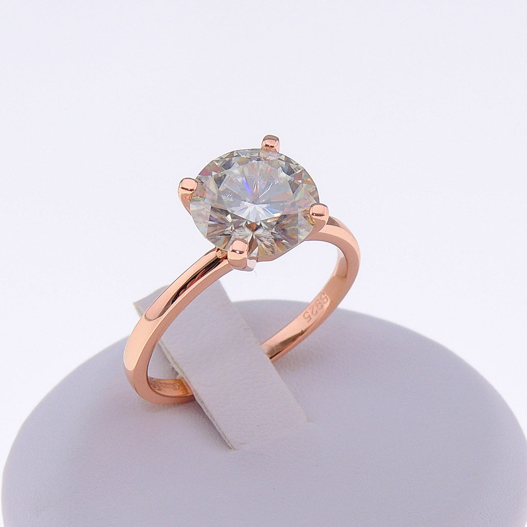 AmoreSolitaireEngagementRingforWomenMoissaniteSterlingSilverGingerLyneCollection_3CTRoseoverSilver-3
