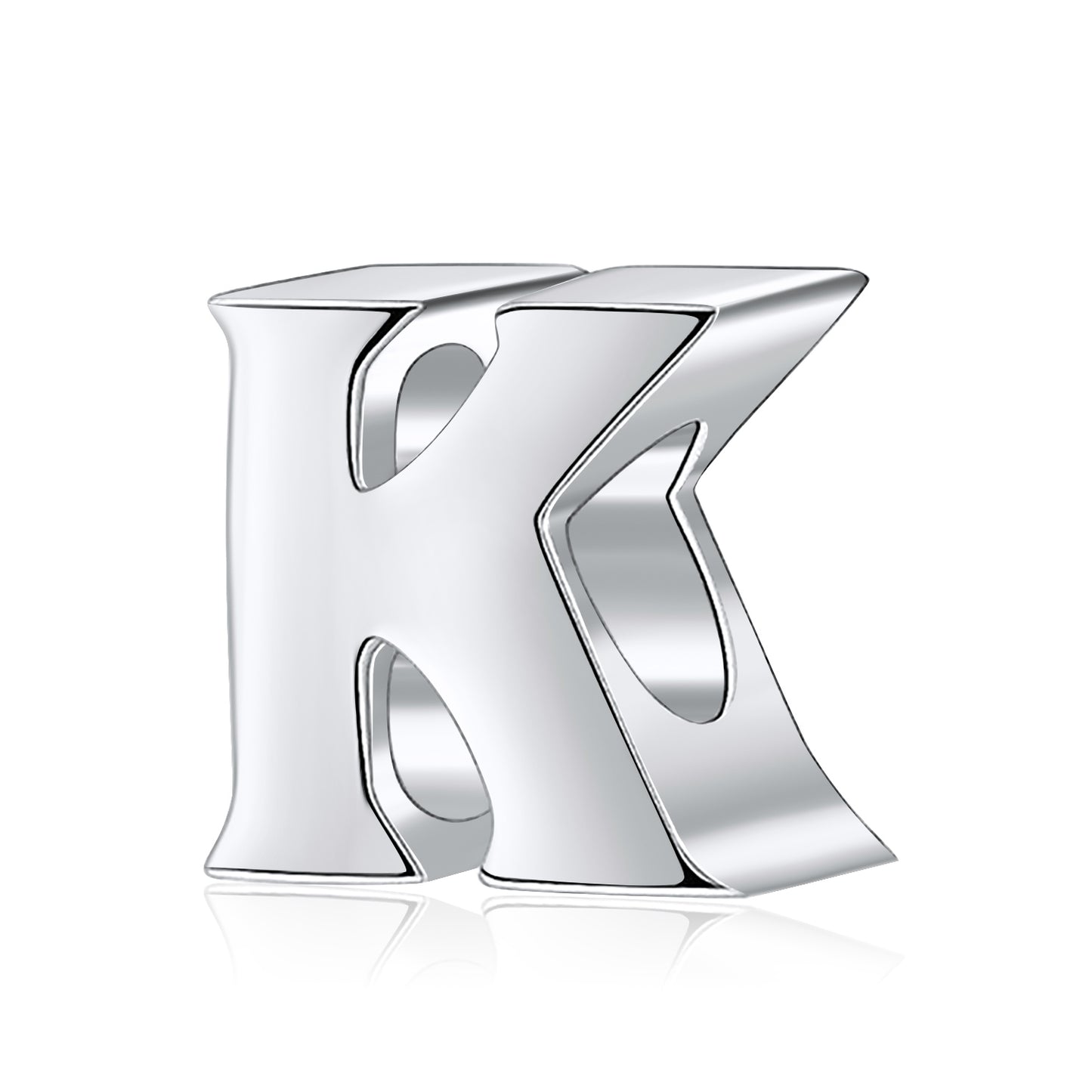 InitialLetterCharmsforWomenbyGingerLyne|ItalianStyleSingleBraceletCharmforher|SterlingSilverInitialAforCharmBracelet_K-1