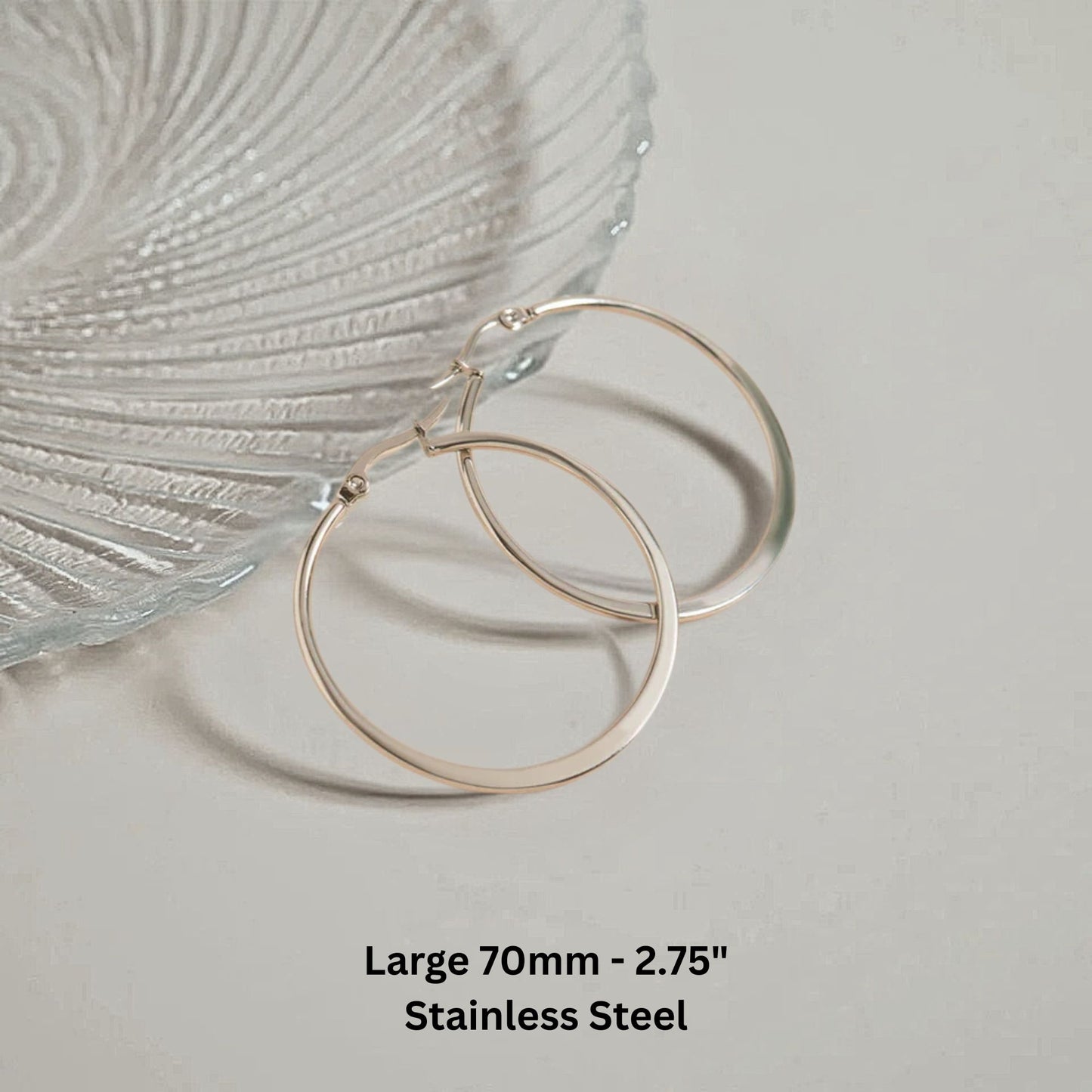 LargePlainHoopEarringsforWomenSilverToneStainlessSteelGingerLyneCollection_50mm-Silver-6