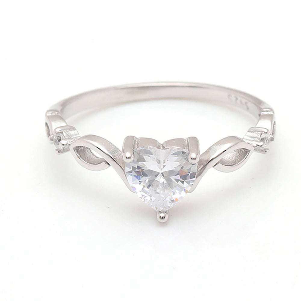 AllieEngagementRingforWomenbyGingerLyneCollectionCzHeartGoldSterlingSilver_Silver-4