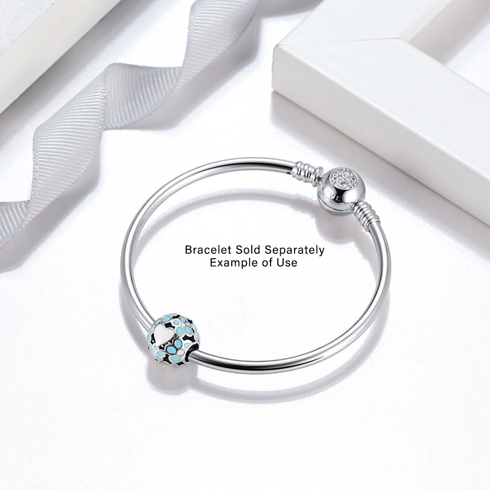 HeartCharmEuropeanBeadSterlingSilverBlueGingerLyneCollection_Blue-3