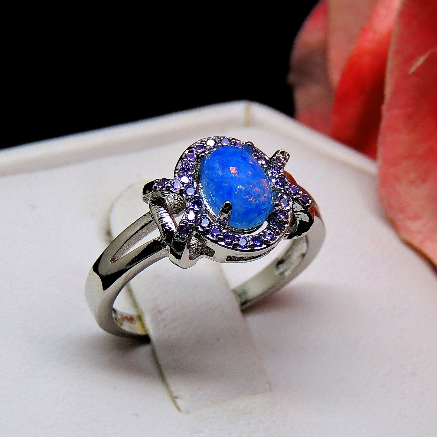 CheynaStatementRingBlueFireOpalPurpleCZGingerLyneCollection_Blue-4