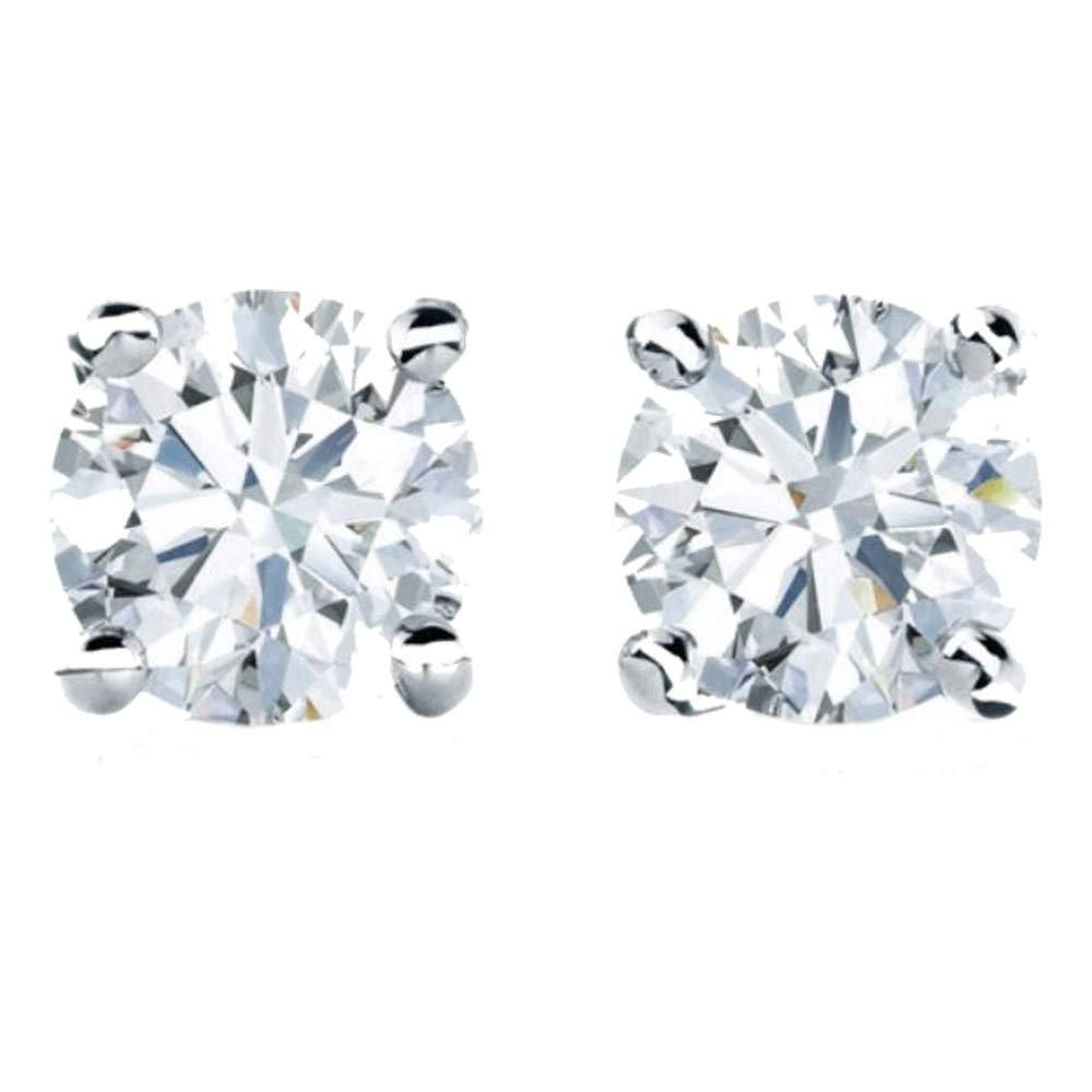 AmoreStudSolitaireEarringsforWomenbyGingerLyne2Ctwor4CtwTopazSterlingSilver_4TCW-1