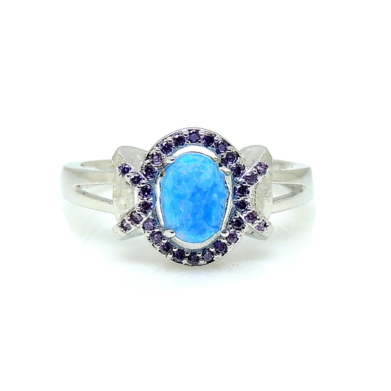 CheynaStatementRingBlueFireOpalPurpleCZGingerLyneCollection_Blue-1