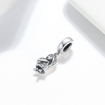 LittleGirlCharmforWomenBraceletOxidizedCubicZirconiaSterlingSilverGingerLyneCollection_Silver-3