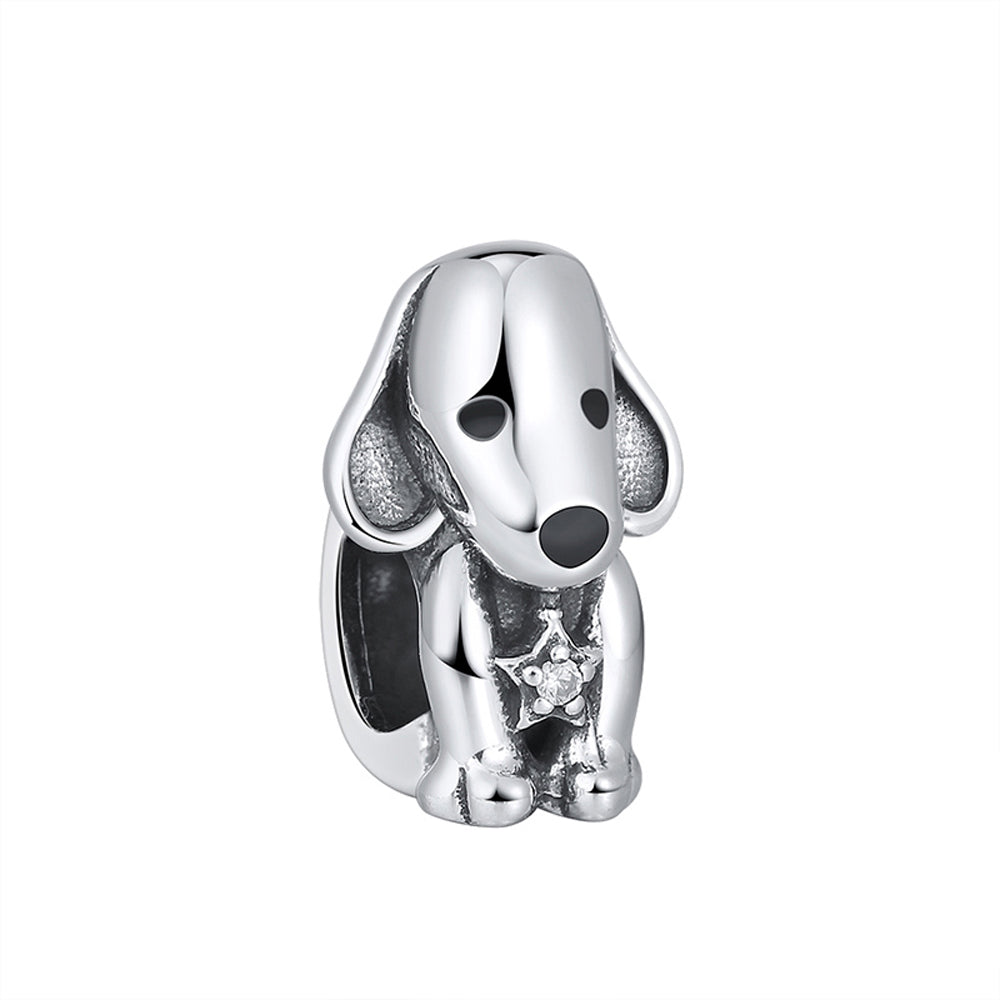 PuppyDogCharmEuropeanBeadCZSterlingSilverGingerLyneCollection_Silver-1