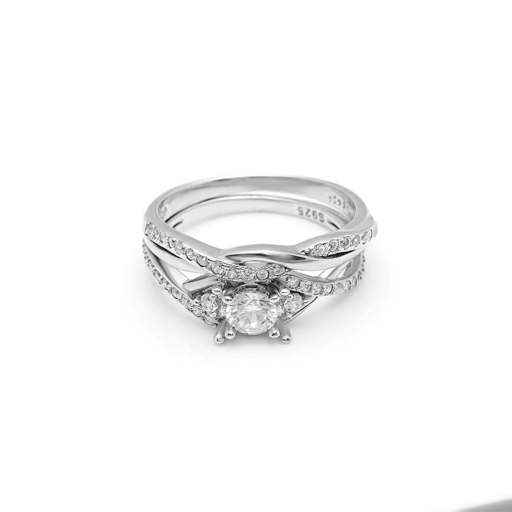 ContessaWeddingRingSetforWomenSterlingSilverEngagementRingCzBandGingerLyneCollection_Silver-5