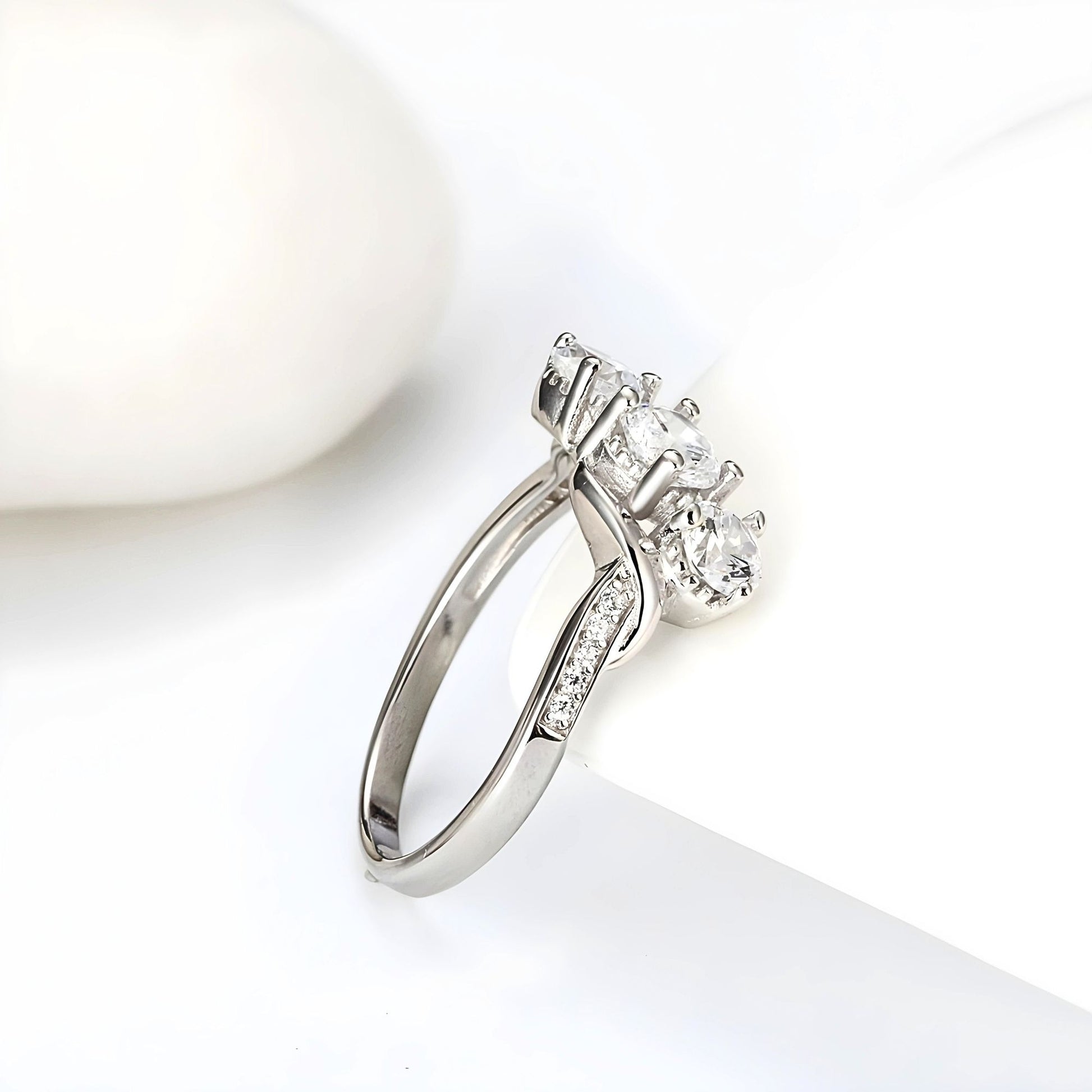 3StoneEngagementRingforWomenSterlingSilverCZWeddingRingGingerLyneCollection_Silver-4