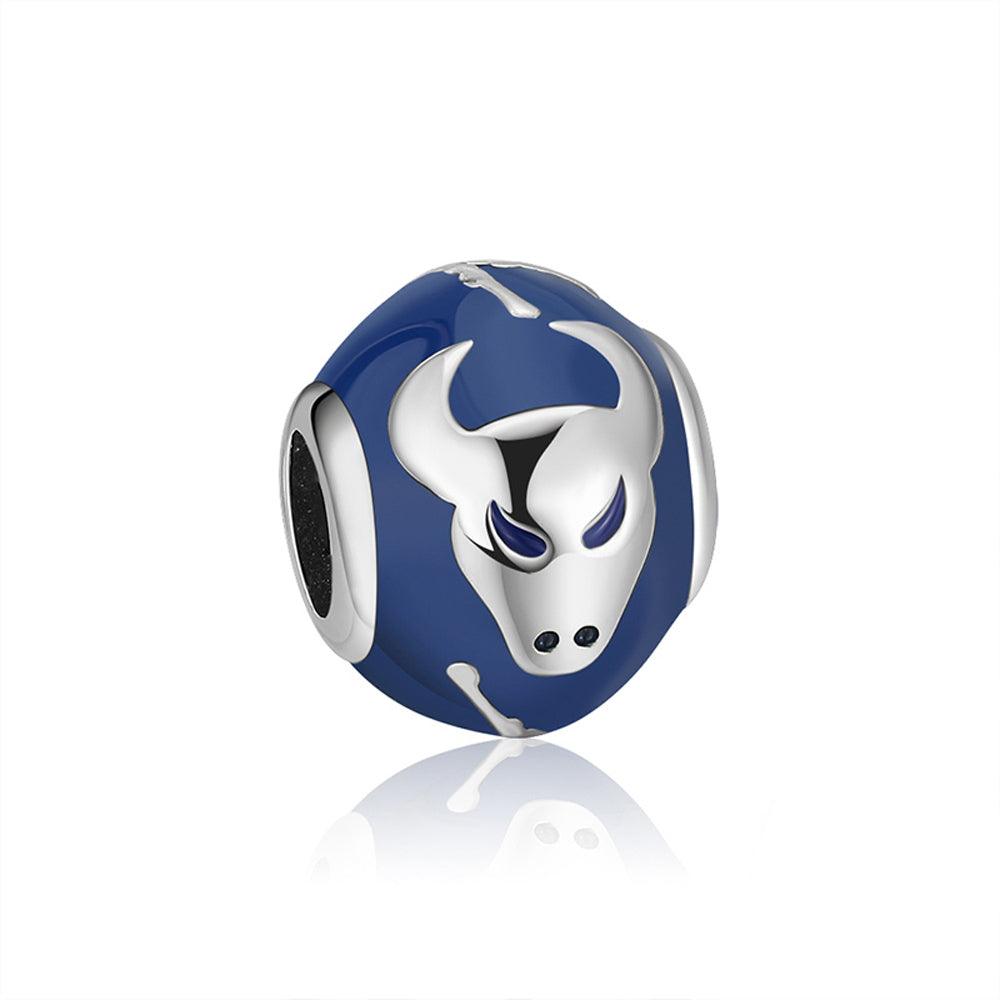 BirthMonthZodiacCharmsforBraceletSterlingSilverWomensGingerLyneCollection_Taurus-1