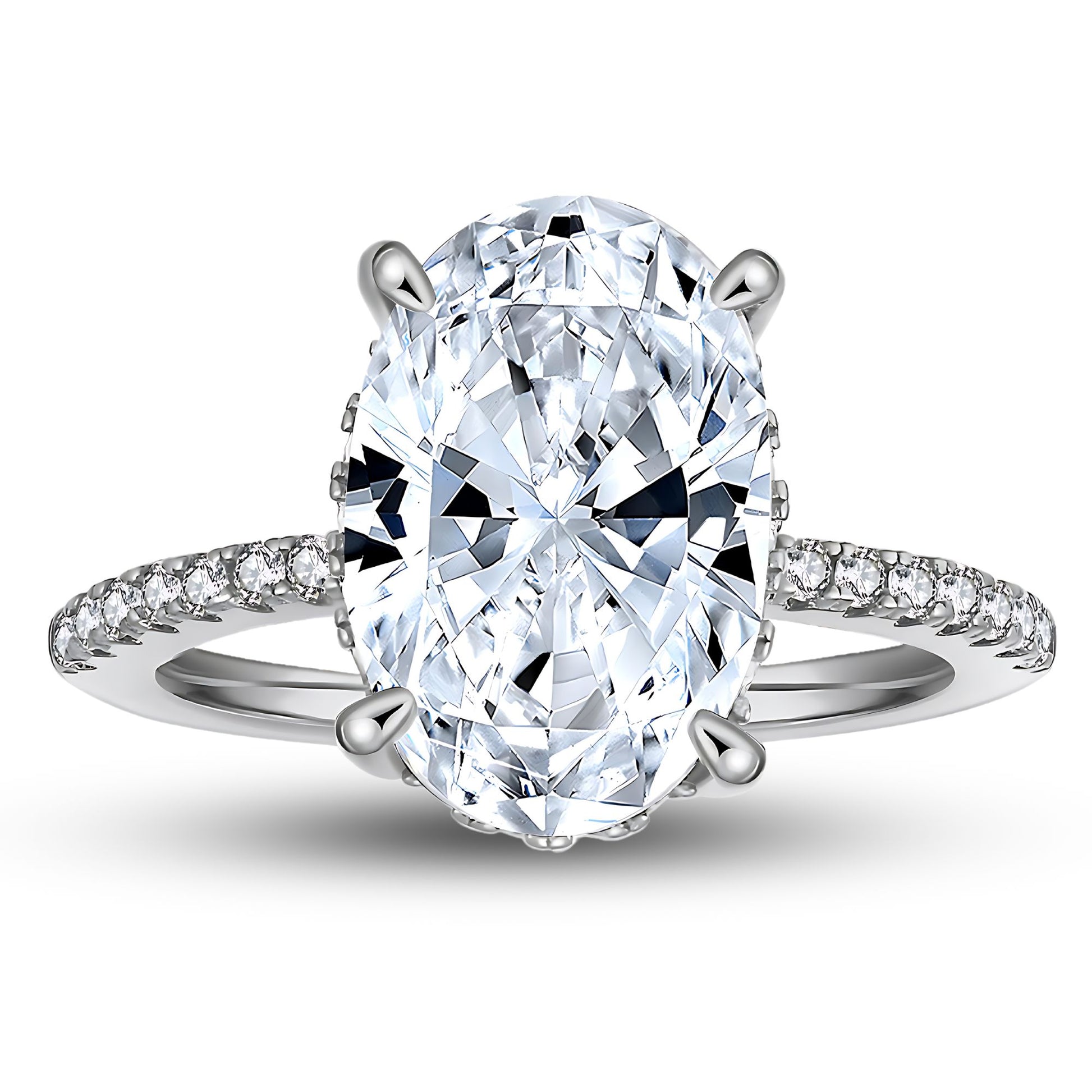 Solitaire3CtOvalEngagementRingforWomenSterlingSilverCZGingerLyneCollection_Black-1