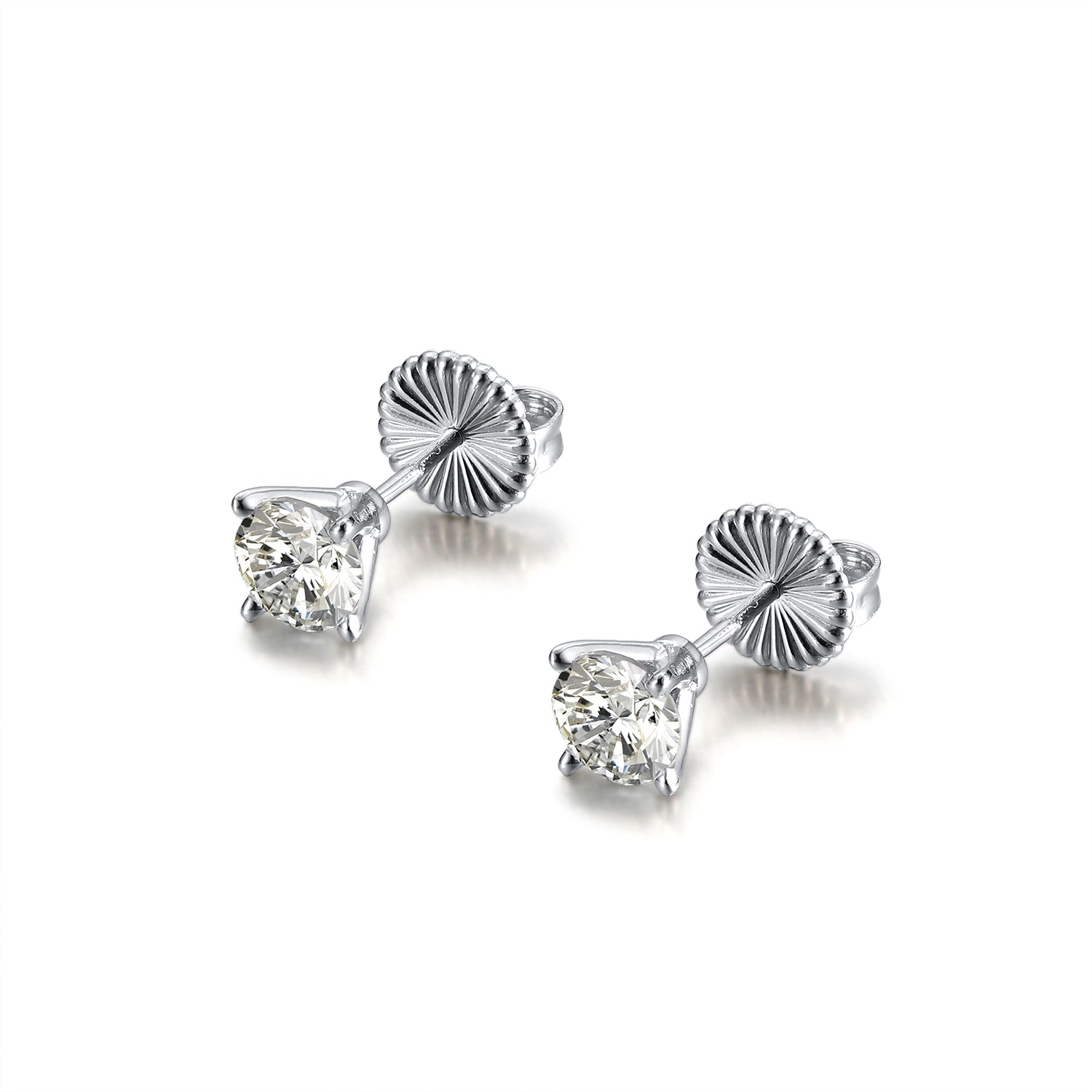 AmoreStudSolitaireEarringsforWomenbyGingerLyne2Ctwor4CtwTopazSterlingSilver_2TCW-2