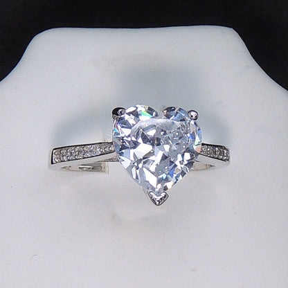 LacieHeartEngagementRingSterlingSilverClearCzWomenGingerLyneCollection_Silver-5