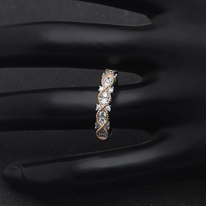 CourtneyRoseGoldSterlingSilverCzAnniversaryBandRingGingerLyneCollection_Silver-5