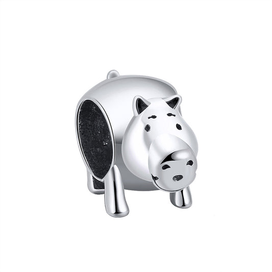 PigCharmEuropeanBeadOxidizedSterlingSilverGingerLyneCollection_Silver-1