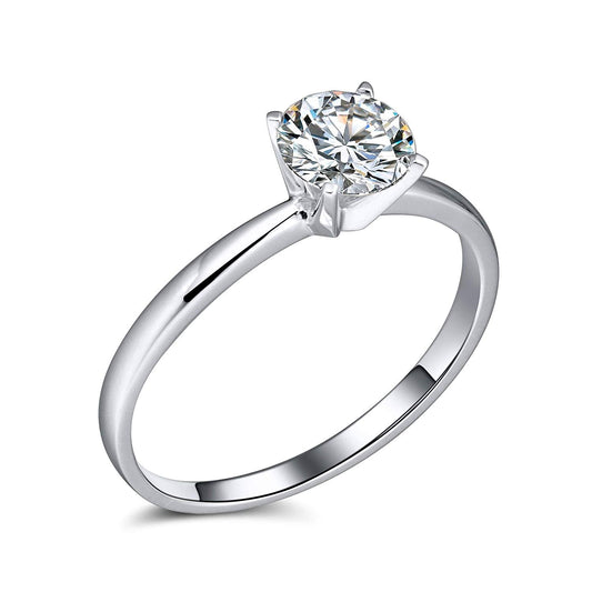 AmoreEngagementRingWomen1CtMoissanite14KGoldSolitaireGingerLyneCollection_1CT-1