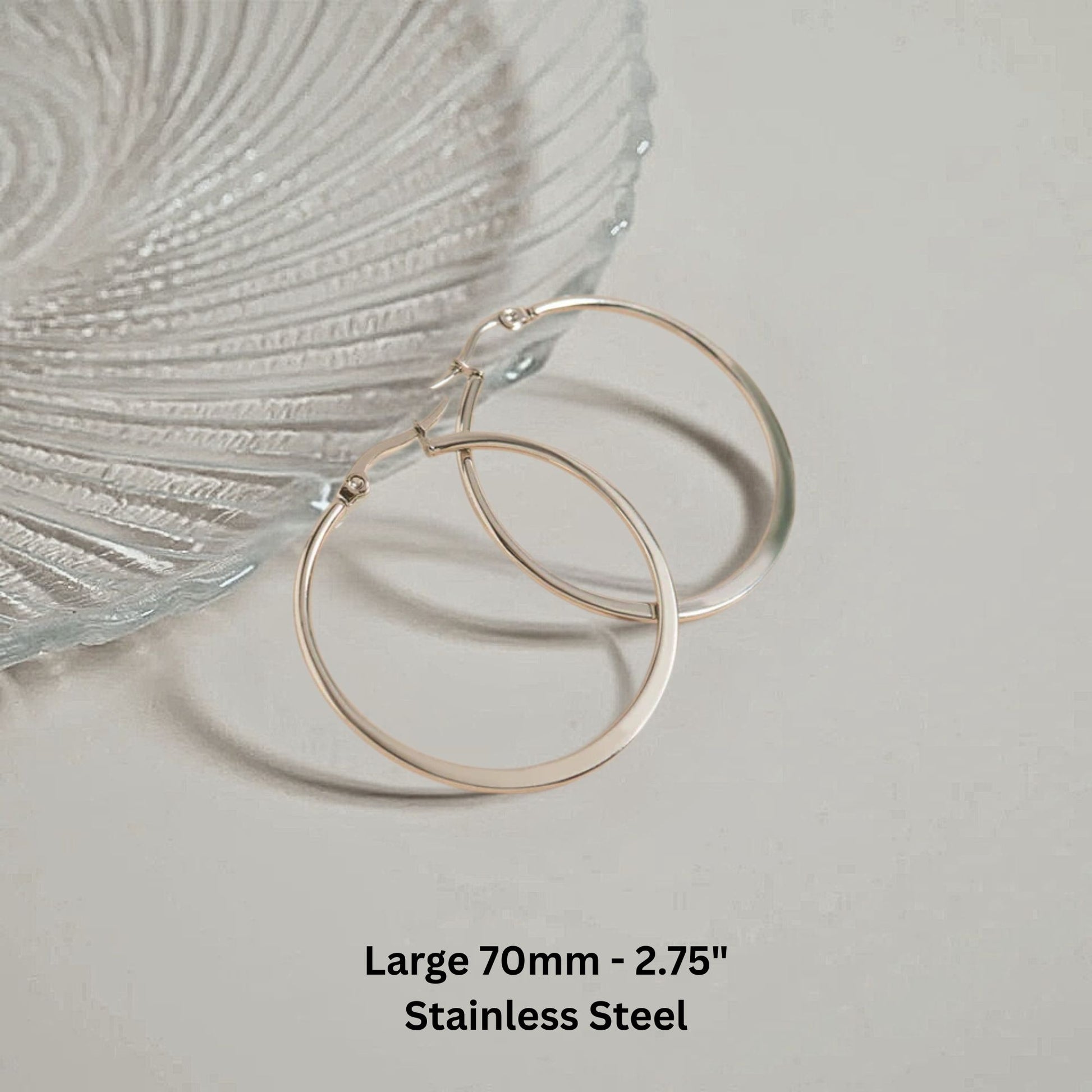 LargePlainHoopEarringsforWomenSilverToneStainlessSteelGingerLyneCollection_50mm-Silver-6