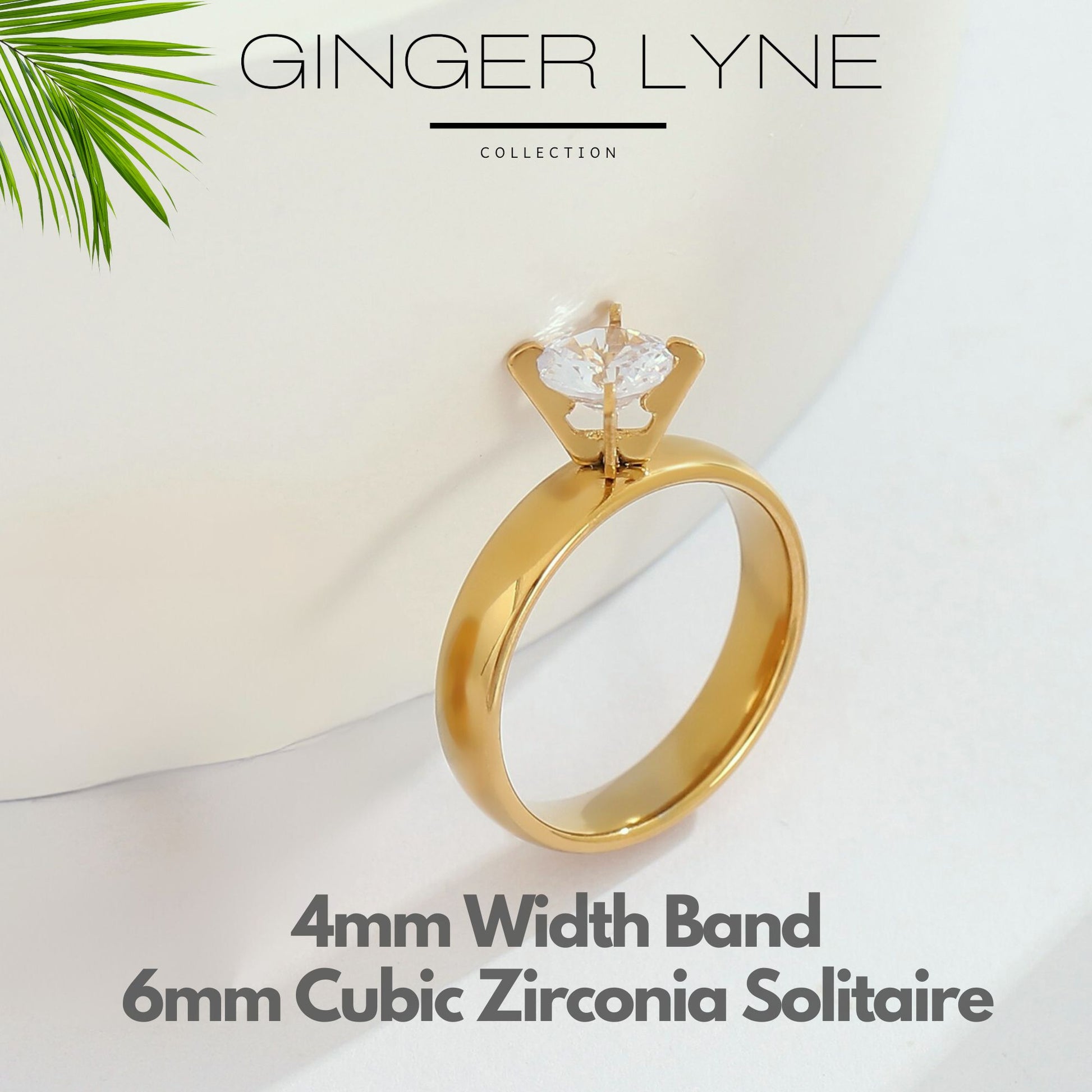 4mmGoldStainlessSteelWomenEngagementRingGingerLyneCollection_Gold-5