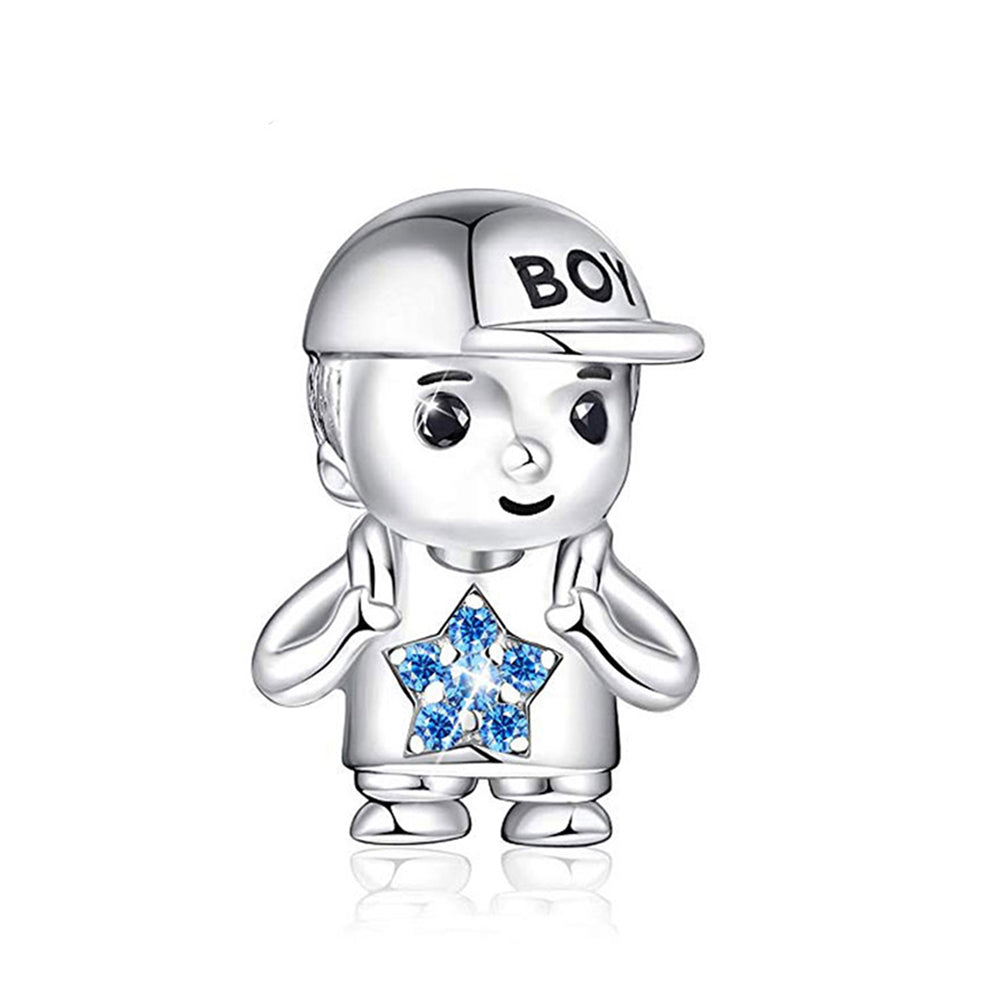 BabyGirlorBoyCharmforWomenEuropeanBeadCZSterlingSilverGingerLyneCollection_CharmBoy-1