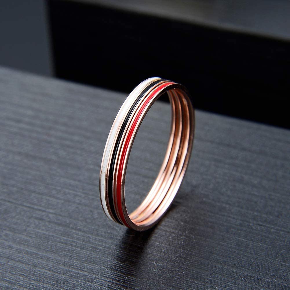 3-RingWeddingBandSetforWomenRosegoldSterlingSilverGingerLyneCollectionSize7_Gold-4