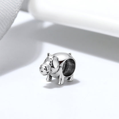 PigCharmEuropeanBeadOxidizedSterlingSilverGingerLyneCollection_Silver-2