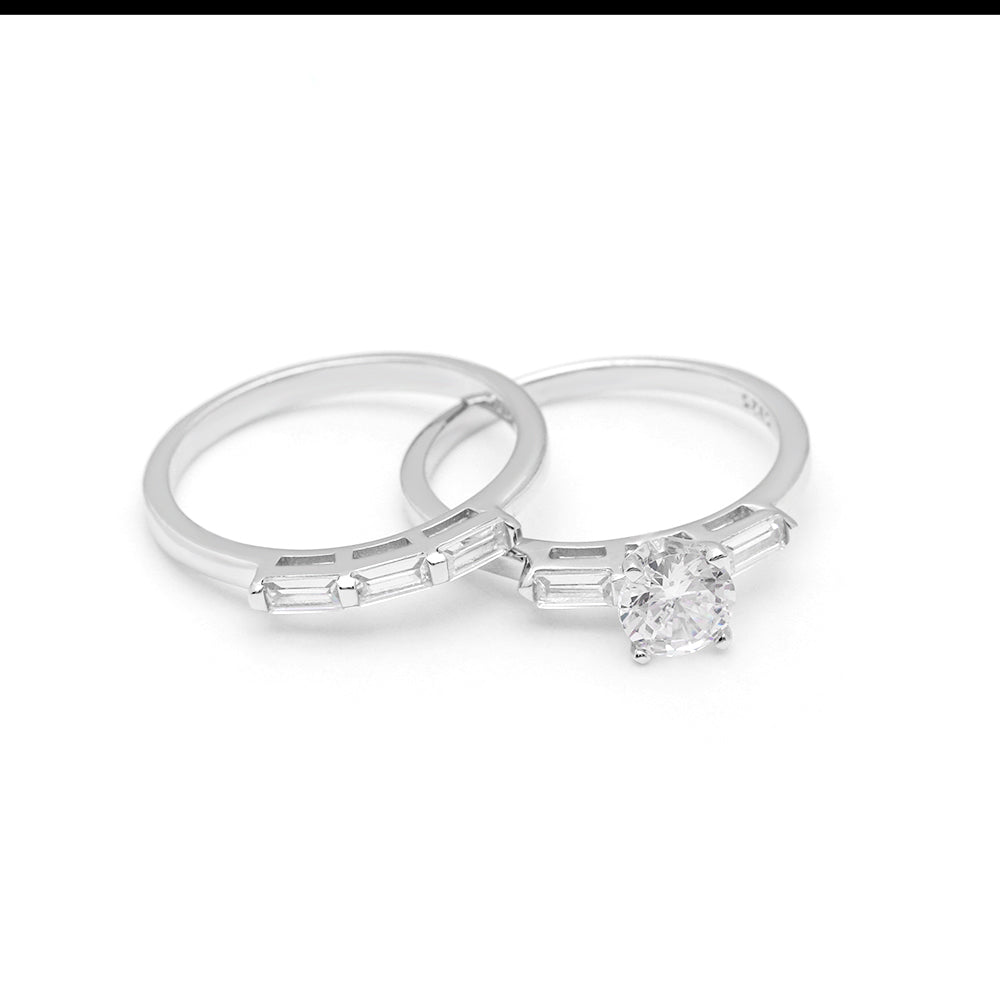 DioneWeddingRingSetSterlingSilverCzEngagementRingWomenGingerLyneCollection_Silver-3