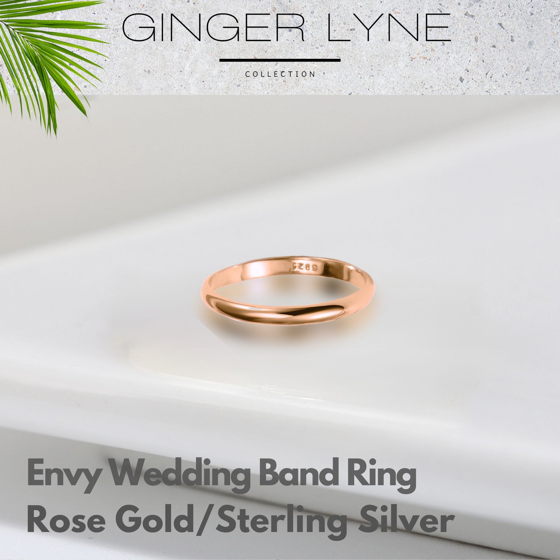 2mmWeddingBandforMenSterlingSilverRoseGoldRingforWomenGingerLyneCollection_Pink-2